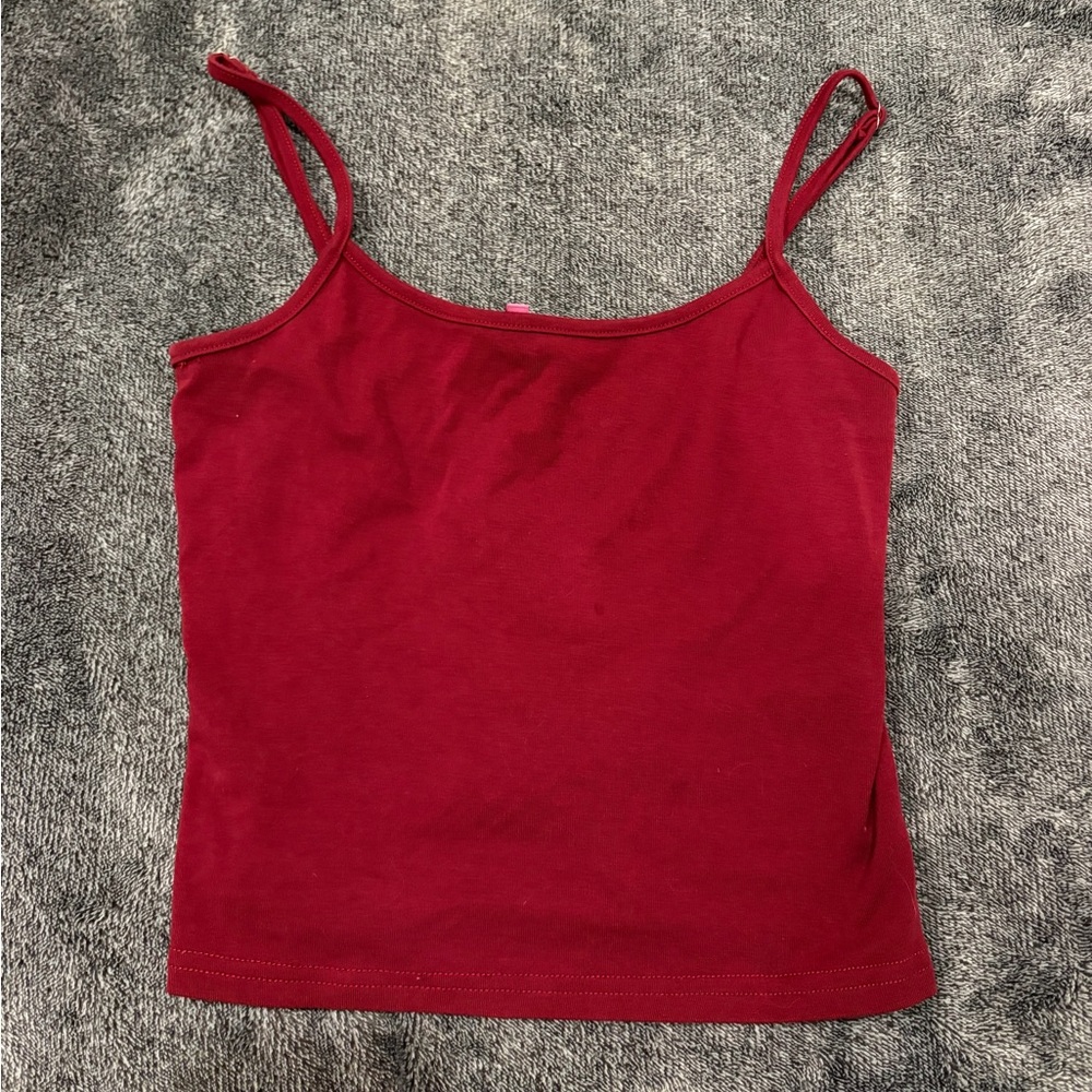 Red Edikted Adjustable Tank Top
